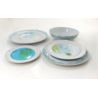 Komplet porcelany obiadowej Herbine dla 6 osób 20 elementów Heywood