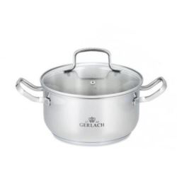 Garnek z pokrywką Simple 16 cm 1,5l INDUKCJA Gerlach