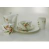 Komplet porcelany do herbaty Lilianne dla 6 osób 21 elementów Heywood