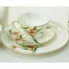 Komplet porcelany do herbaty Lilianne dla 6 osób 21 elementów Heywood