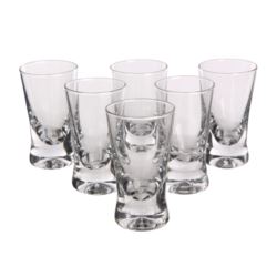 Komplet 6 szt. kieliszki do wódki 25 ml Krosno