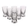 Komplet 6 szt. kieliszki do wódki 25 ml Krosno
