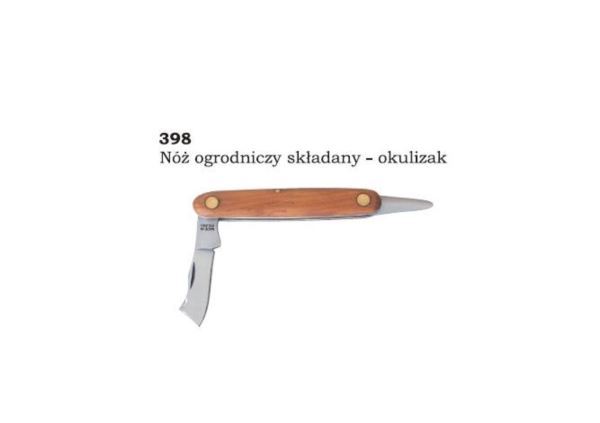 Nóż ogrodniczy okulizak 2 el Oskard 398