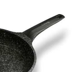 Patelnia granitowa 20 cm Black Flint Starke Pro