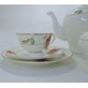 Komplet porcelany do herbaty Rosalin dla 12 osób 39 elementów Heywood