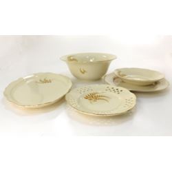 Komplet porcelany obiadowej Pollyanna dla 6 osób 20 elementów Heywood