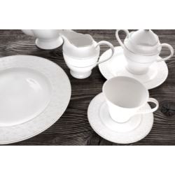 Serwis porcelanowy do herbaty kawy 21el Mayerhoff
