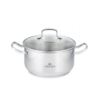 Garnek z pokrywką 24 cm 4,5l INDUKCJA Simple Gerlach