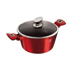 Garnek granitowy 2,5L 20cm  Burgundy BerlingerHaus