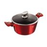 Garnek granitowy 2,5L 20cm  Burgundy BerlingerHaus