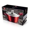 Garnek granitowy 2,5L 20cm  Burgundy BerlingerHaus