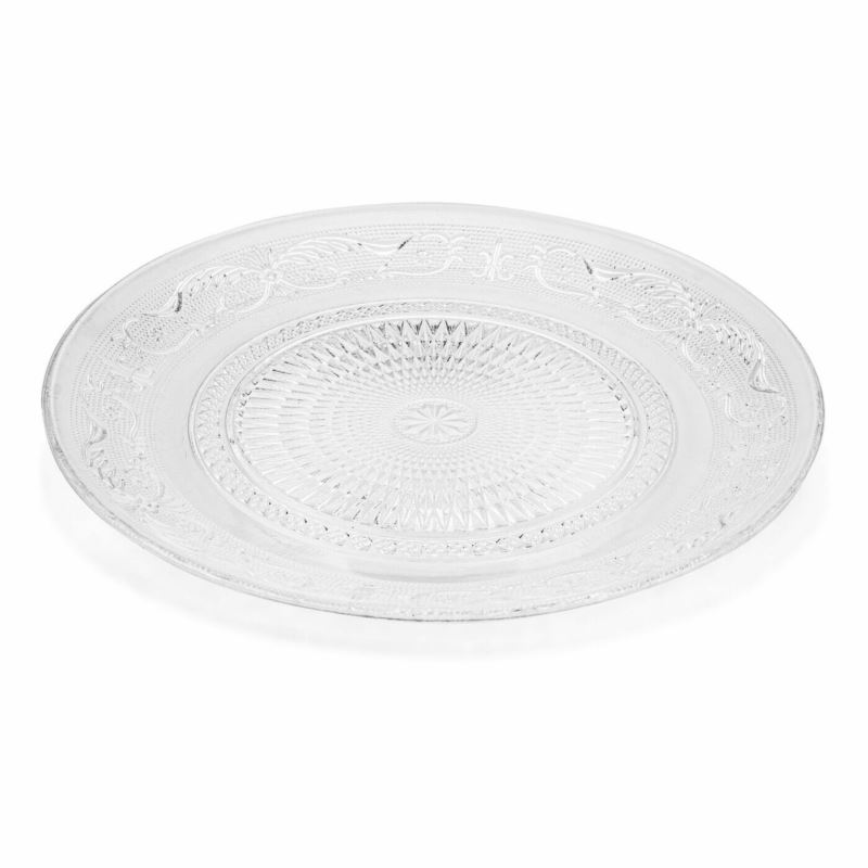 Talerz Deserowy szklany 18 cm Piatto