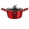 Garnek granitowy 4,1L 24cm  Burgundy Berlinger Haus