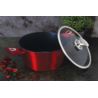 Garnek granitowy 4,1L 24cm  Burgundy Berlinger Haus