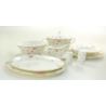 Komplet porcelany obiadowej Cornelia dla 12 osób 44 elementy Heywood
