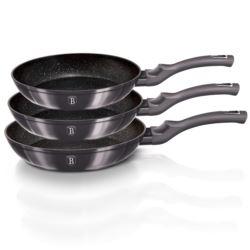 Zestaw patelni 3 szt Carbon Pro Berlinger Haus