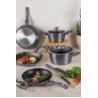Zestaw patelni 2 + 1 szt Carbon Pro Berlinger Haus