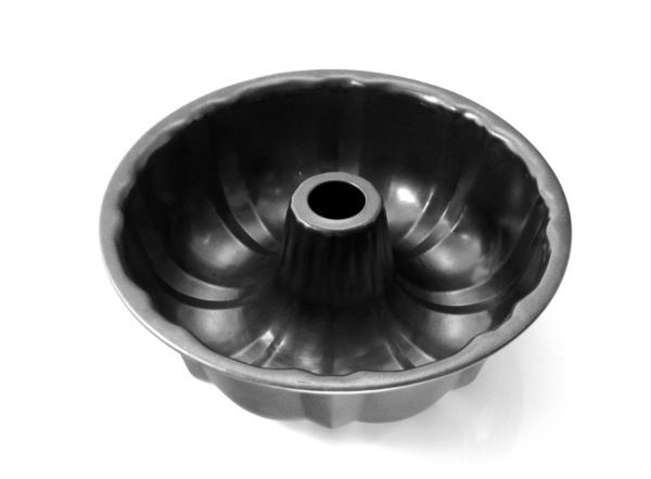 Forma stalowa do ciasta babki nonstik 24,5 cm duża