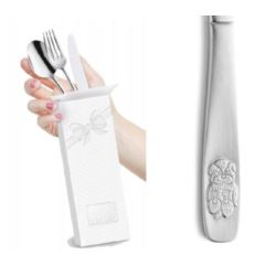 Amefa Bear 3 szt + butelka 350ml dziecięcy małe