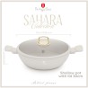 Garnek płytki z pokrywką 4,5L 30cm Sahara Berlinger Haus