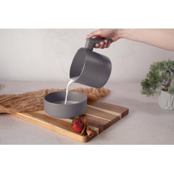 Garnek do mleka 1,2L 12cm Taupe Berlinger Haus