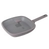 Patelnia grillowa z pokrywką 28cm Taupe Berlinger Haus