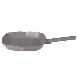 Patelnia grillowa z pokrywką 28cm Taupe Berlinger Haus