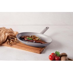 Patelnia grillowa do ryb 25cm Taupe Berlinger Haus