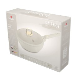 Patelnia wok z pokrywką. 28cm Sahara Berlinger Haus