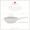 Patelnia wok z pokrywką. 28cm Sahara Berlinger Haus
