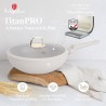 Patelnia wok z pokrywką. 28cm Sahara Berlinger Haus
