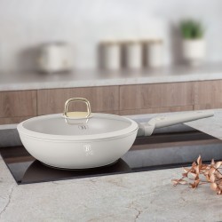 Patelnia wok z pokrywką. 28cm Sahara Berlinger Haus