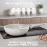 Patelnia wok z pokrywką. 28cm Sahara Berlinger Haus