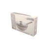 Patelnia wok z pokrywką 28cm Taupe Berlinger Haus
