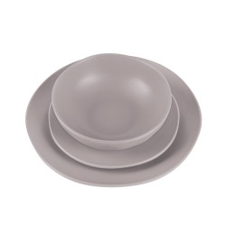Zestaw obiadowy 18 el. Taupe Berlinger Haus