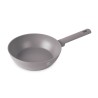 Patelnia głęboka z pokrywką 24cm Taupe Berlinger Haus