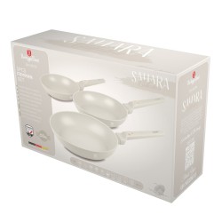 Zestaw patelni 3 szt 20/24/28cm Sahara Berlinger Haus
